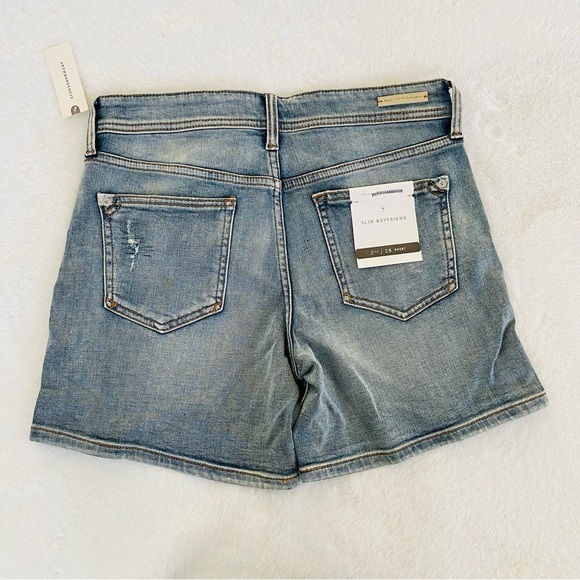 Anthropologie PILCRO Slim Boyfriend shorts - Picture 2 of 9